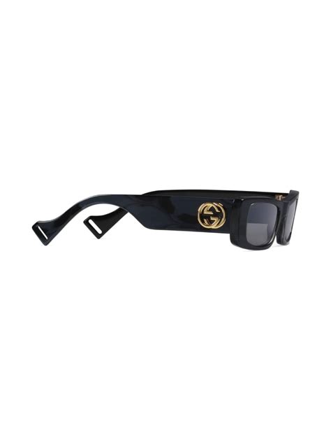 occhiali sole gucci gg 3722|Gucci Eyewear Occhiali Da Sole GG Rettangolari .